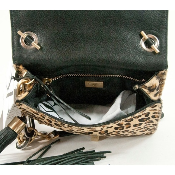 Diane Von Furstenberg Leopard Bon Bon Harper Bag - Picture 7 of 8